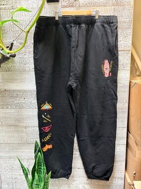 Octopied Mind | "Destined to Disappoint" Sweatpant Joggers - Women's 3XL, Black